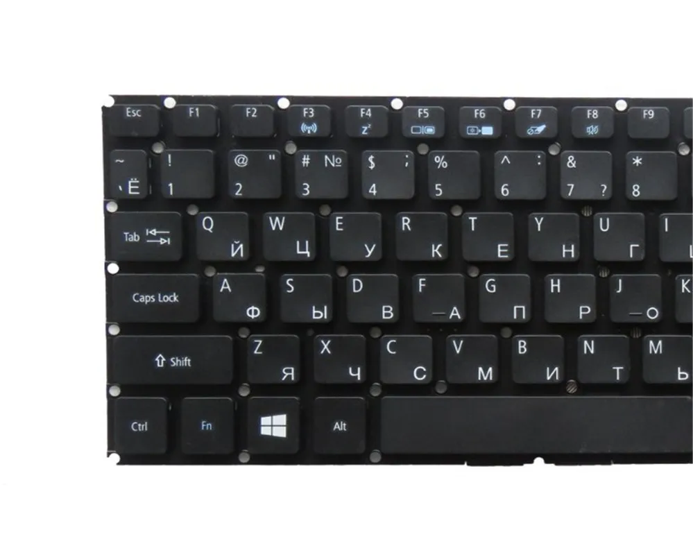 Русская клавиатура для ACER E15 E5-582P 507H 56AV 54G6 F5-572 V5-591G черная ноутбука RU | Компьютеры и