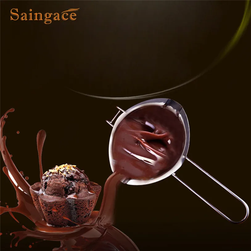 Двойной котел из нержавеющей стали универсальная вставка Fondant Caramel Chocolate Melt Bowl