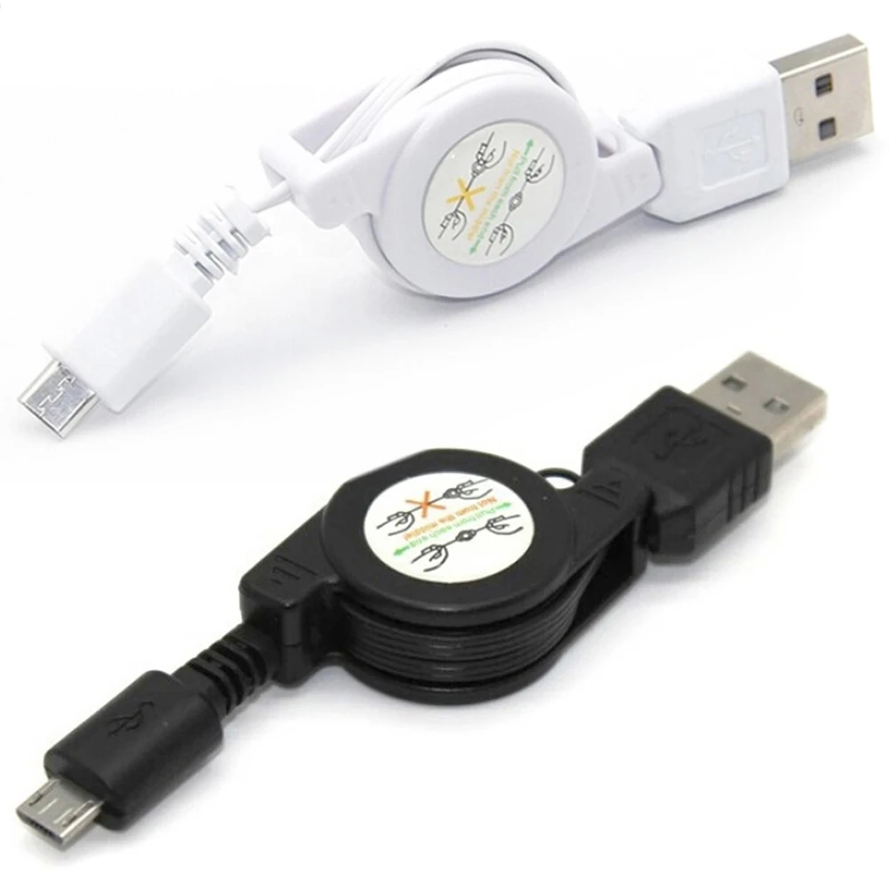 10 шт./лот Android 5 Pin Micro USB Выдвижной кабель для синхронизации данных и зарядки Huawei