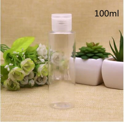 100 ml 50 шт 100 мл Пустые Пластиковые Упаковочные бутылки парфюмерное эфирное масло многоразового использования косметические контейнеры - Цвет: 100 ml