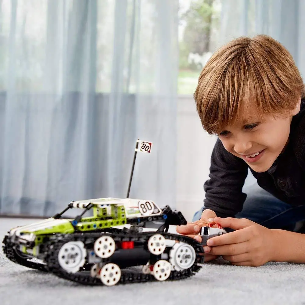 20033 техника RC Гусеничный гонщик модель строительный блок игрушки набор совместим