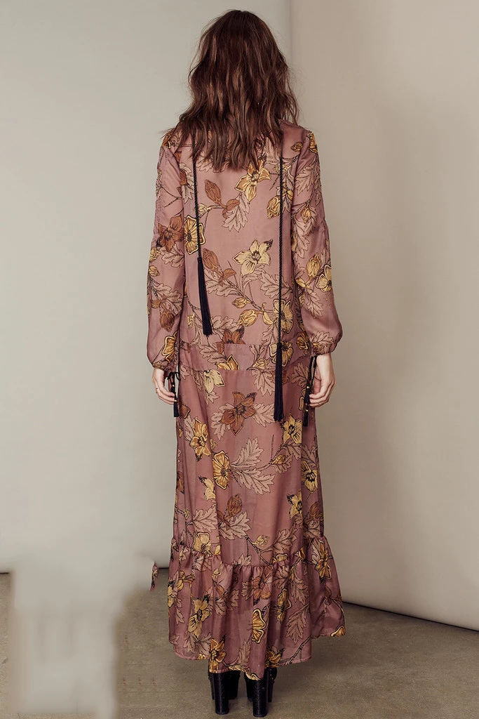 2020 летнее Новое Модное шифоновое женское платье длиной до щиколотки с длинным