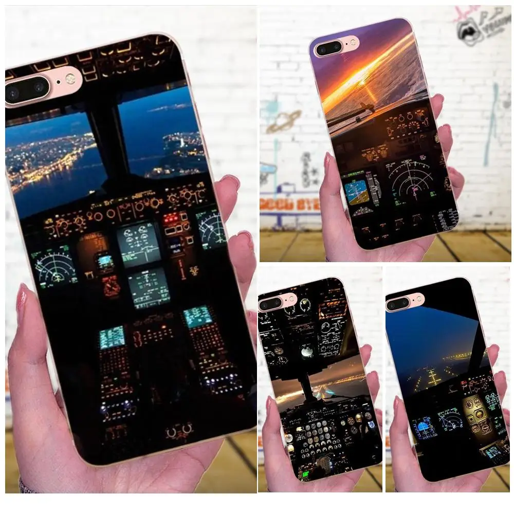 Крутой самолет Cockpit модный для Galaxy Grand Alpha G850 Core2 Prime S2 I9082 A3 A5 A7 On5 On7 2015 2016