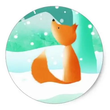 

1.5inch Master Fox - stickers