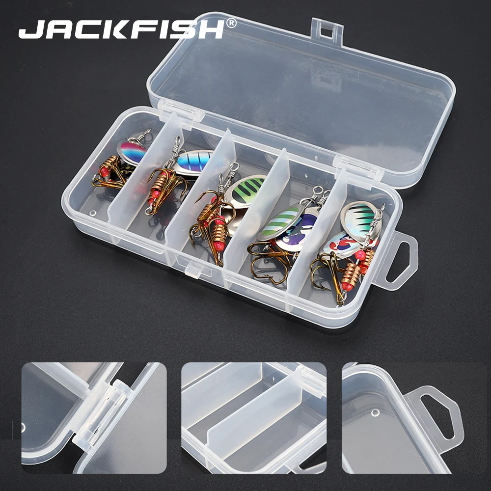 JACKFISH металлическая рыболовная приманка ложка жесткая Спиннер 3 5 г жесткие