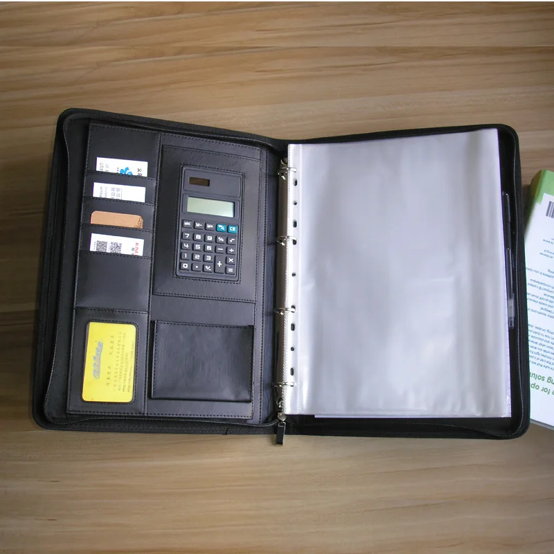 Папка А4 на молнии для документов деловой офисный органайзер внутренняя сумка