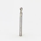 Новинка, Шаровые фрезы с 2 канавками и головкой R3, 6 мм, фрезерные инструменты, шаровые концевые фрезы, инструменты для ЧПУ W4Mo3Cr4V1, из быстрорежущей стали и алюминия, R3 * 6*13*80 мм