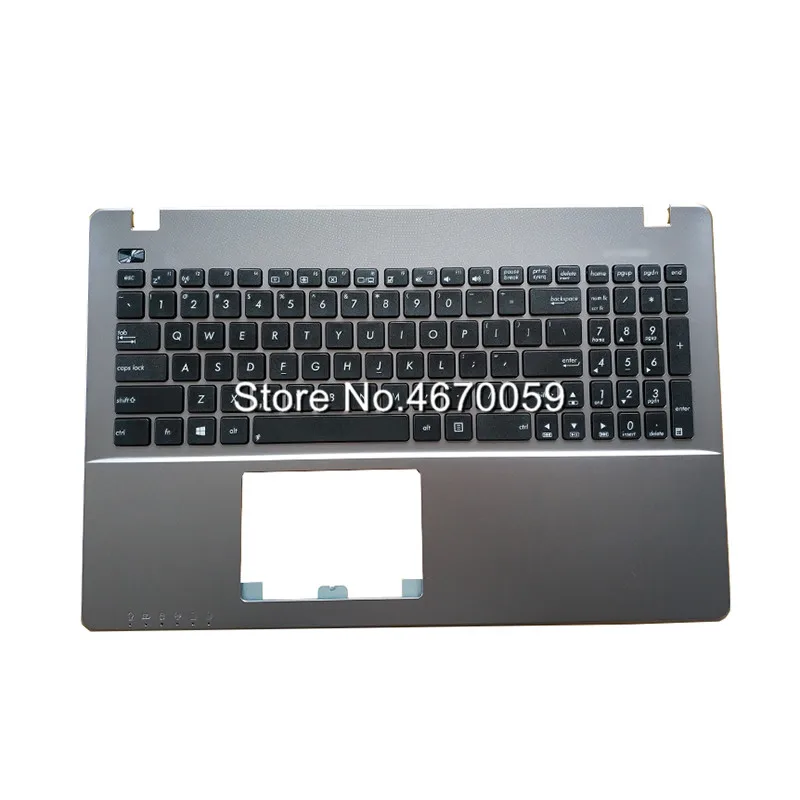 Topcase w/US клавиатура для ноутбука ASUS X550V K550V X550C R510L Y581L X552M F550 W50J A550J серии и Упор рук