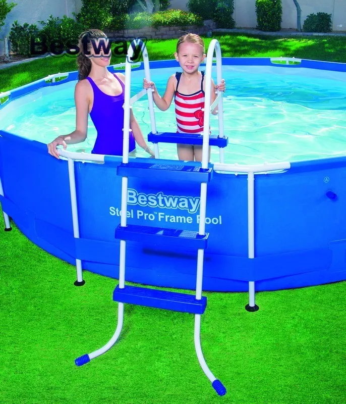 58334 Bestway 91 см безопасный бассейн лестница для Азии Африки Америки 36 дюймов AGP
