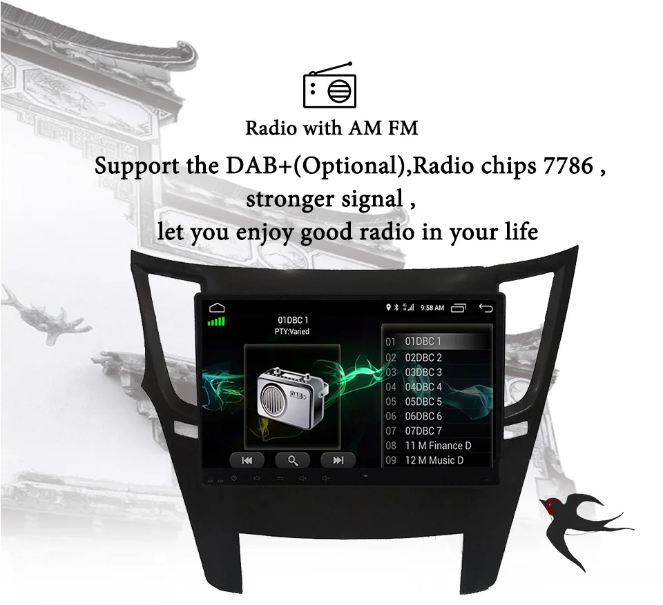 9 &quotВосьмиядерный 4G RAM Android 10 0 автомобильный DVD GPS навигатор мультимедийный плеер