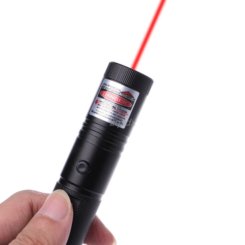 1mW 650nm 301 Red световая лазерная ручка Pointer Lazer с регулируемым фокусом и видимым лучом