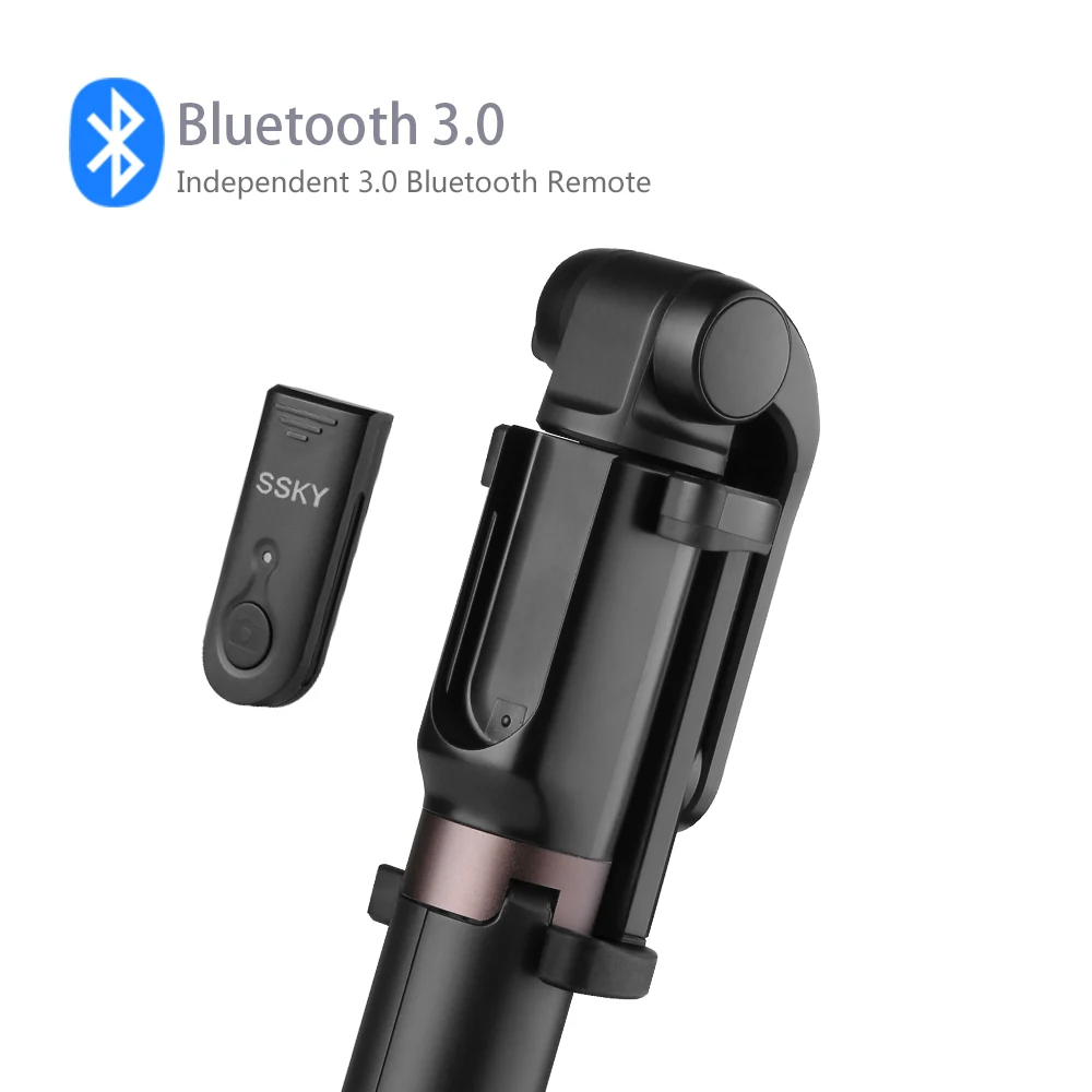 Ручной и мини штатив Ulanzi 4 в 1 для селфи с Bluetooth пультом дистанционного управления