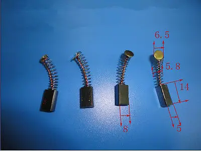 10 шт. детали для электродрели 5x8x14 мм|Щетка| |
