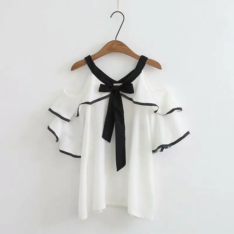 2019 Плюс Размер повседневные футболки летняя женская одежда модные свободные