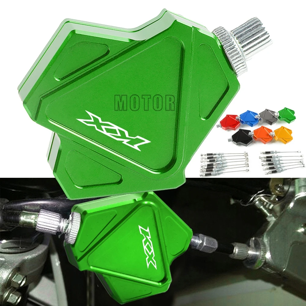 Для Kawasaki KX65/KX85/KX125/KX250/KX250F/KX450F Мотоцикл CNC трюк рычаг сцепления легко тянуть кабель