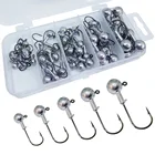 Крючки рыболовные, набор рыболовных крючков, 1,5-20 г, неокрашенные, для ловли карпа, 20-50 шт.