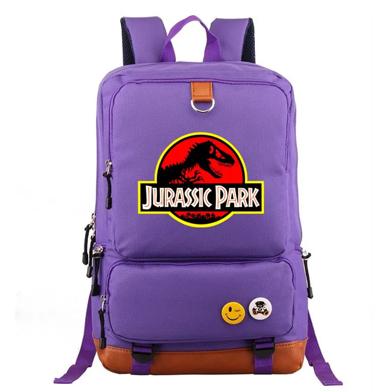 

2018 Jurassic Dinosaur Skull Fossil Boy Girl School bag Women Bagpack Teenagers Schoolbags Canvas Men Student Backpack Packsack