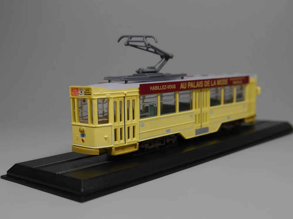 Модель 1:87 scale tram Serie 5000 (atoliers de la Dyle) 1935 литья под давлением автомобиля|diecast model cars|model