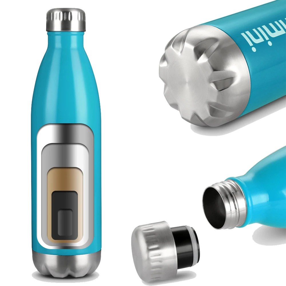 500ML/750ML Thermos Bottle Outdoor Sports Insulation Stainless Steel Double Wall Drink Water Cup Bullet Shaped Vacuum | Дом и сад