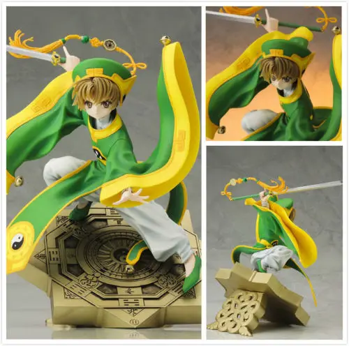 Аниме карта Captor Sakura LI SYAORAN 1/7 ПВХ фигурка новая 20 см|Игровые фигурки и