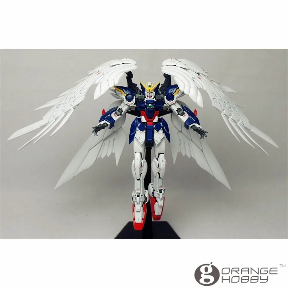 OHS Bandai RG 17 1/144 комплект моделей для мобильных костюмов с крыльями Gundam Zero EW | Игрушки