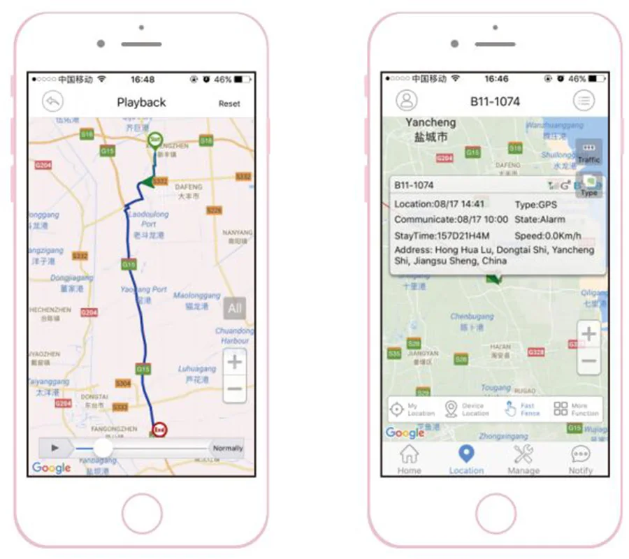 Plug Play OBDII OBD2 OBD 16 PIN Auto Car GPS Tracker locator VKEL T6H with web vehicle Fleet Management system IOS &amp Android APP |