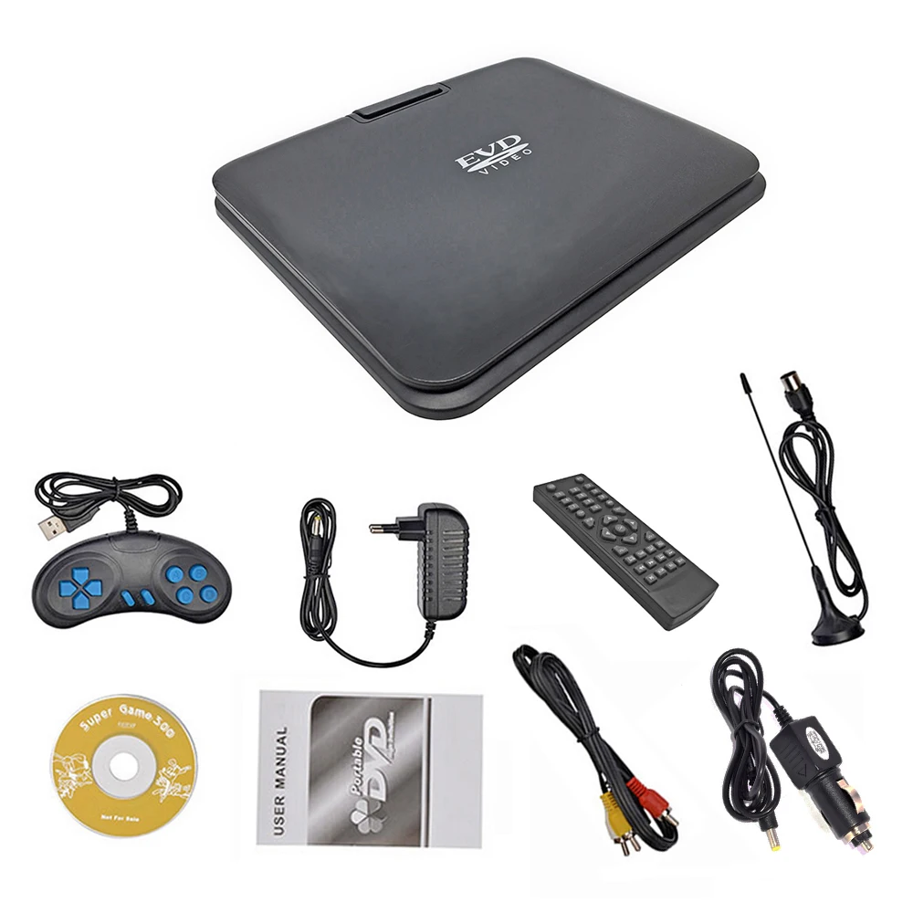 Liedao 7 8 дюймов портативный dvd-плеер цифровой мультимедийный перезаряжаемый