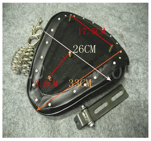 Алмазное кожаное мотоциклетное сиденье с креплением для Yamaha VStar 400 650 1100 1300 Virago Xv 250