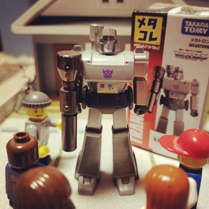 Takara Tomy Metakore Transformers Megatron 7 5 см металлическая коллекция фигура Новинка|Игровые