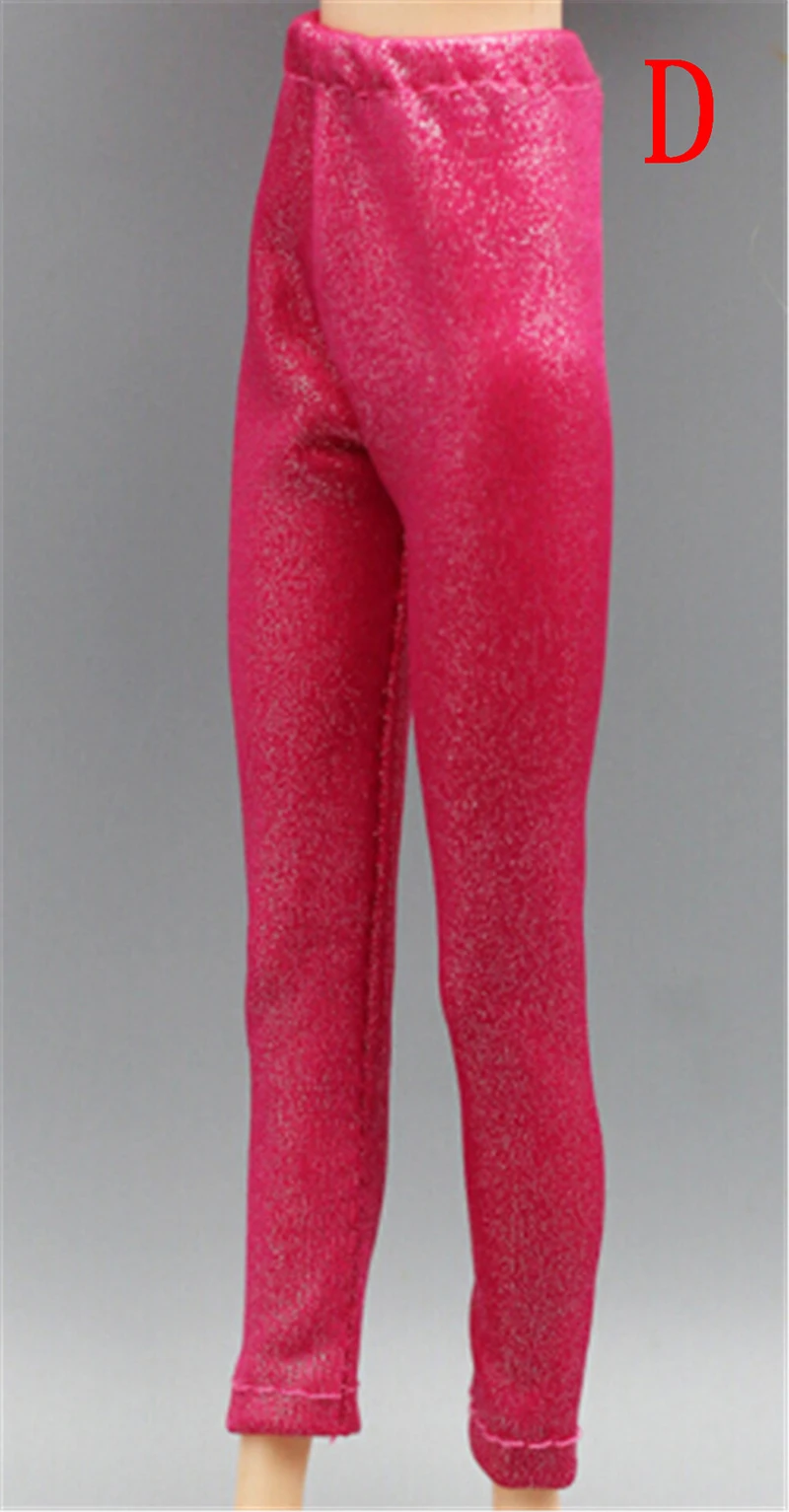 Обтягивающие леггинсы для кукол штаны одежда брюки девочек модный наряд 1/6