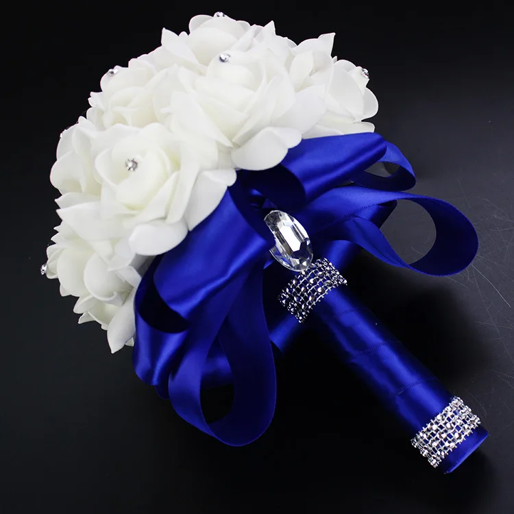 Букет из ПЭ розы AYiCuthia недорогой букет вспененного материала для невесты 9 цветов - Фото №1