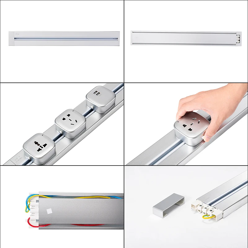 Распродажа алюминиевый сплав 8000 Вт 120 см универсальная розетка USB зарядное