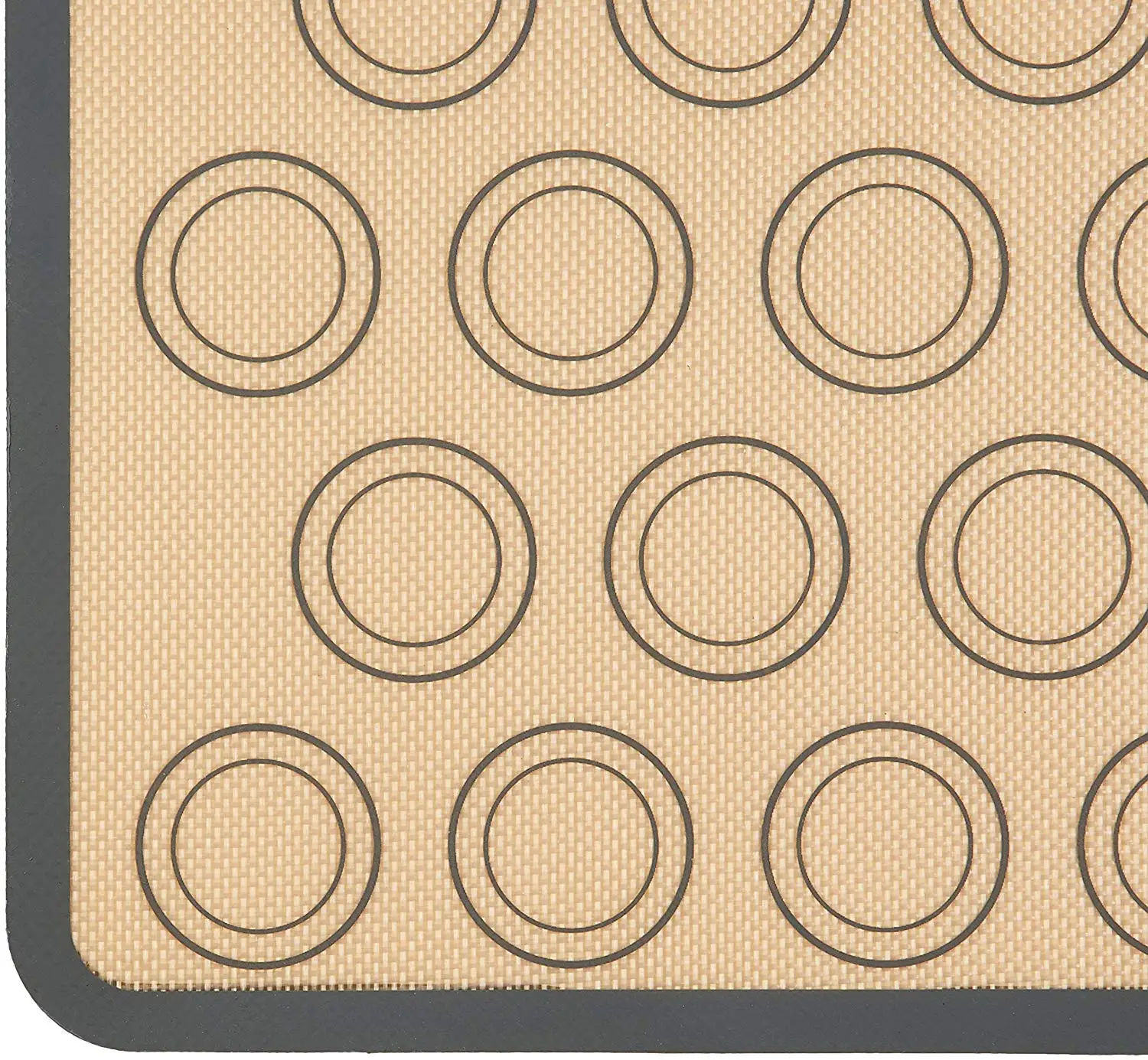AmazonBasics Силиконовый Макарон коврик для выпечки-2-Pack инструменты выпечки тортов |