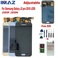 imaz adjustable lcd for samsung galaxy j2 pro 2018 j250 j250f j250g lcd display touch screen digitizer assembly for sm j250 lcd