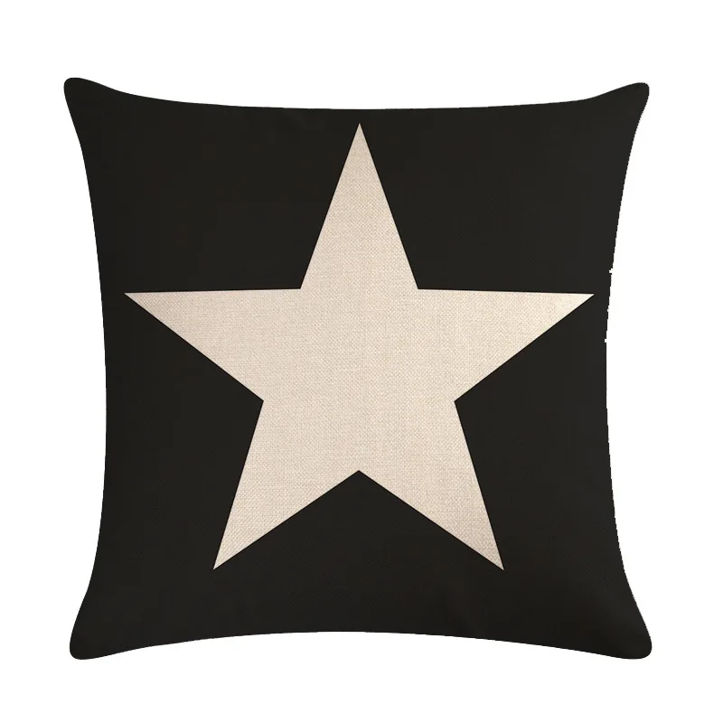 Лидер продаж Рождественская наволочка из серии геометрических звезд для
