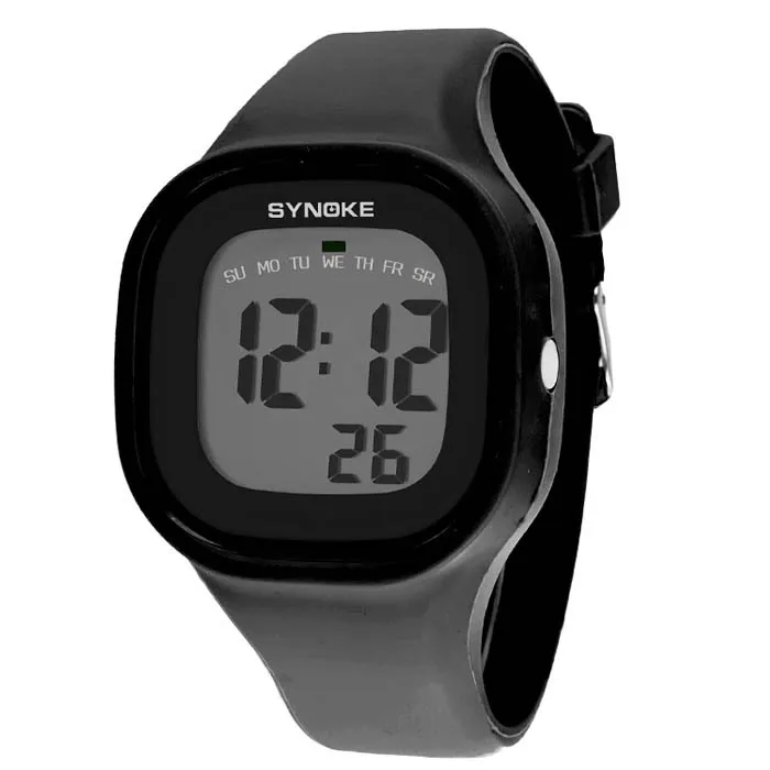 Лидер продаж! Акриловые Детские светодиодный цифровые часы Reloj Мода силиконовые спортивные наручные часы для мальчиков детские часы будильник Relogios