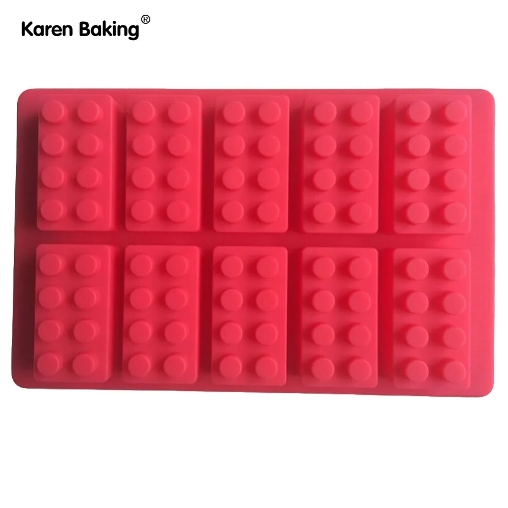 Один набор Лего и робот типа Маффин сладкие конфеты Желе помадка торт шоколадная