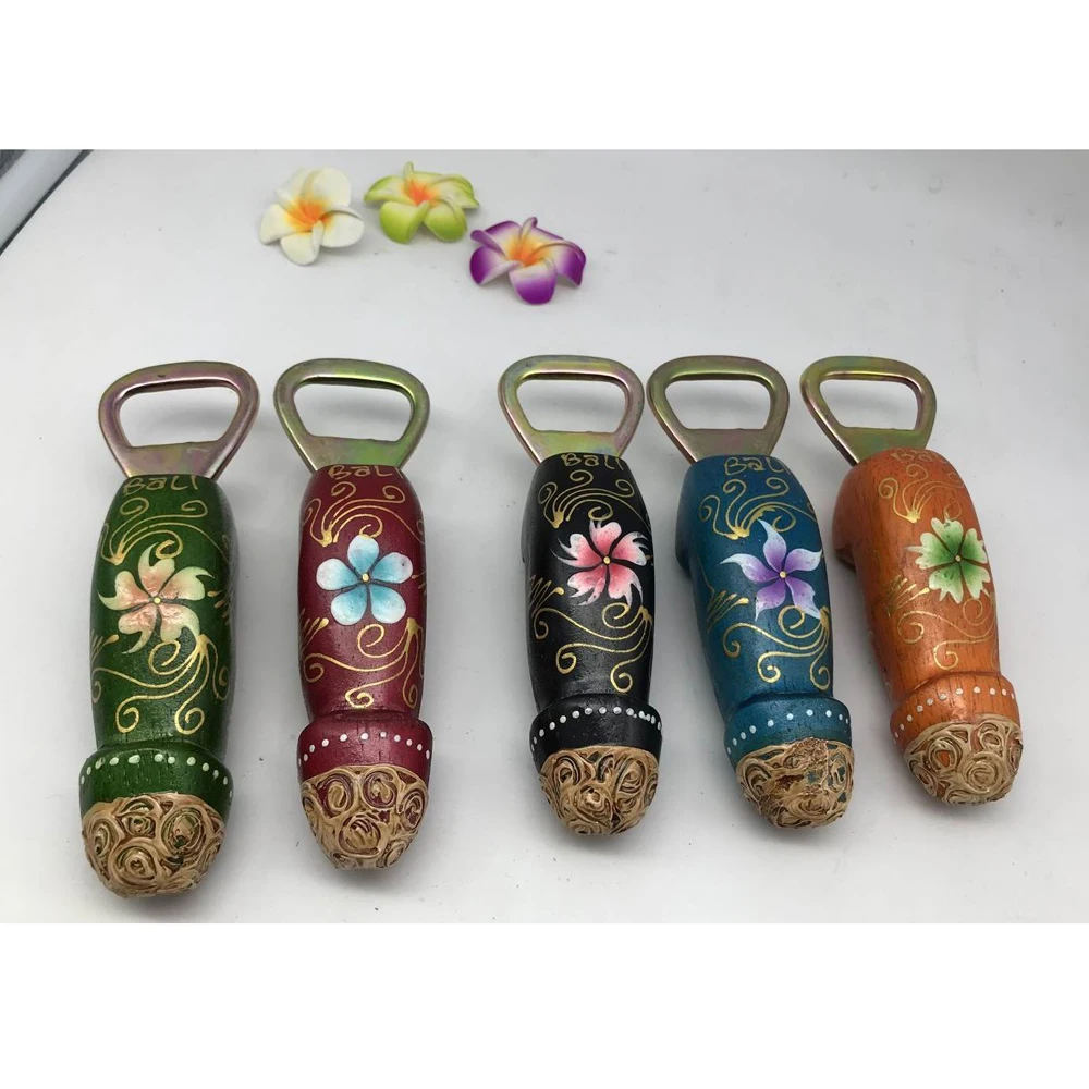 

Wood sculpture handmade limited membranous kai bottle opener bottle screwdriver personalized wine accessories gift