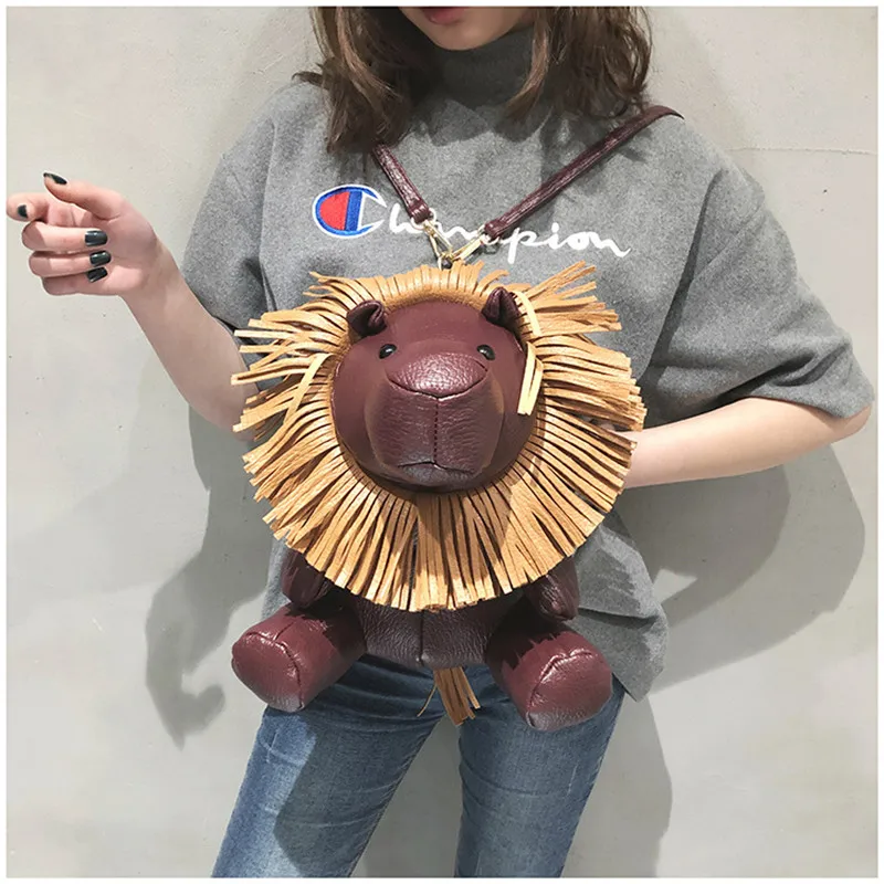 Милые верблюжьи девушки подарок на день рождения Наплечные кошельки Лев ПУ