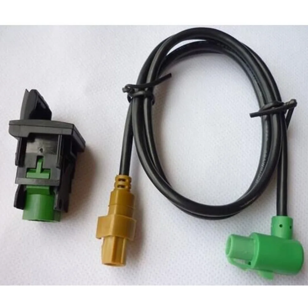 BEESCLOVER 310USB переключатель + RCD510 жгут проводов RNS315 usb кабель Для VW MK6 Golf 6 Scirocco для Jetta