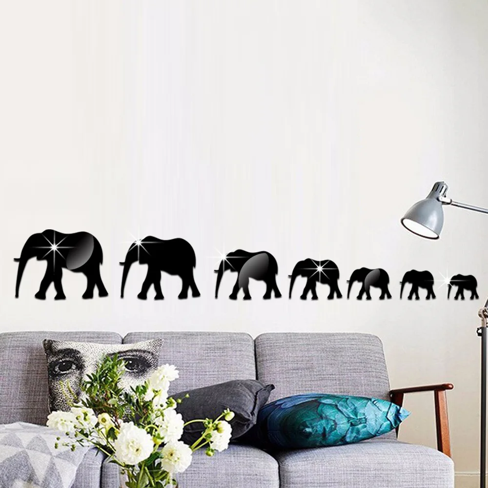 Настенные водонепроницаемые маслостойкие наклейки Funlife MS36107 стикеры со стразами