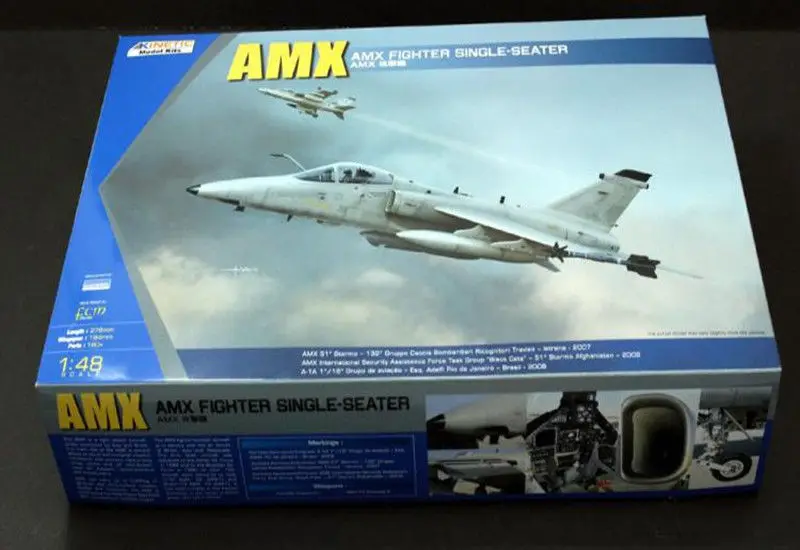 Кинетические модели 1:48 AMX истребитель Одноместный пластиковый модельный
