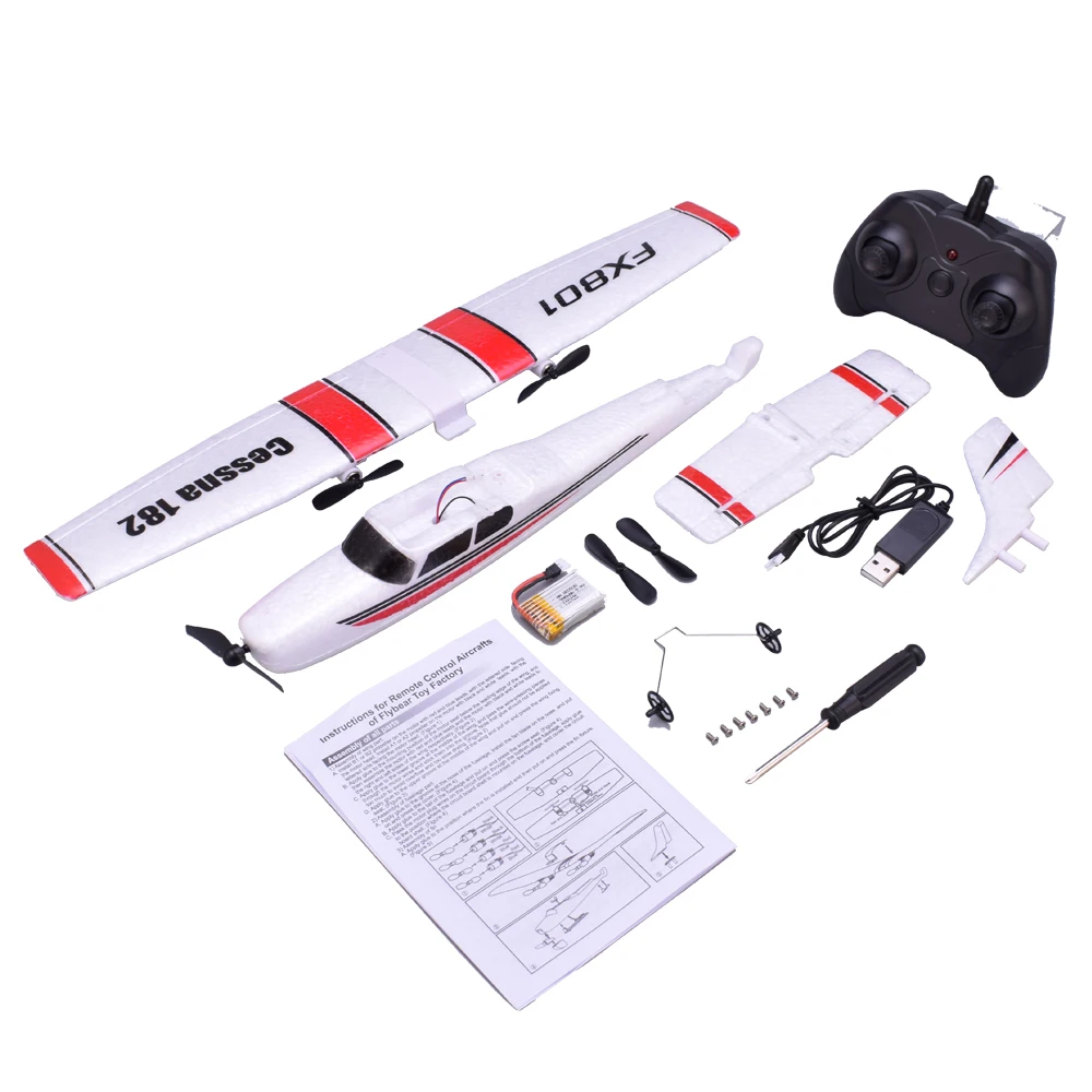 FX801 2 4 Ghz RC самолет летающий фиксированное крыло EPP планер из пеноматериала RTF