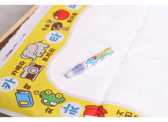 Бесплатная доставка Высокое качество воды Рисунок Коврики роспись игрушки перо