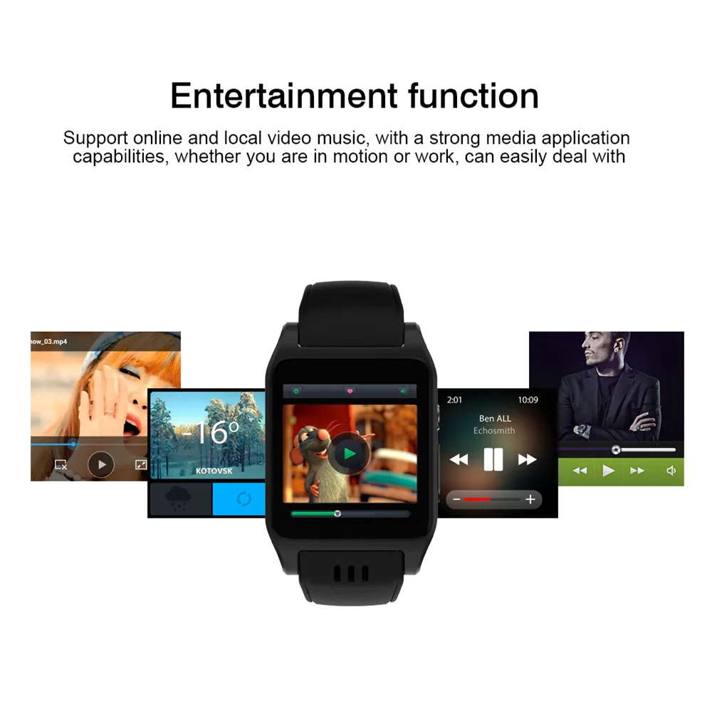 

Beseneur X86 Smart Watch Men with Camera Bluetooth 4.0 support 3G WIFI SIM Card Pedometer Weather Sleep Tracker Smartwatch
