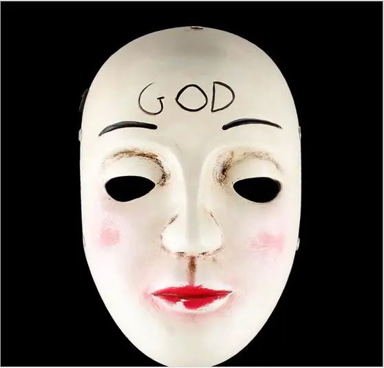 Лидер продаж! Маска Судная ночь косплей Бога 2016 страшные маски из фильма полная