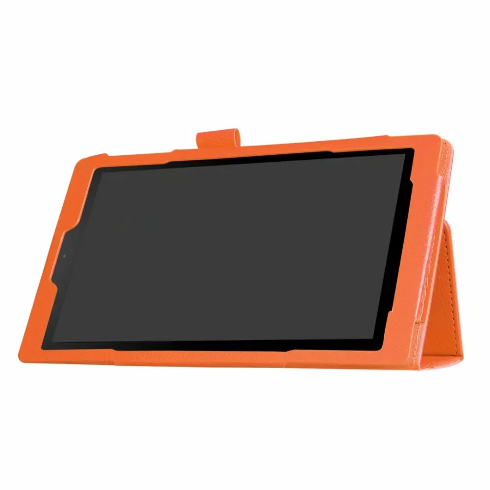 Чехол с рисунком личи для Amazon 2017 Новый kindle fire hd 8 из искусственной кожи флип-Стенд