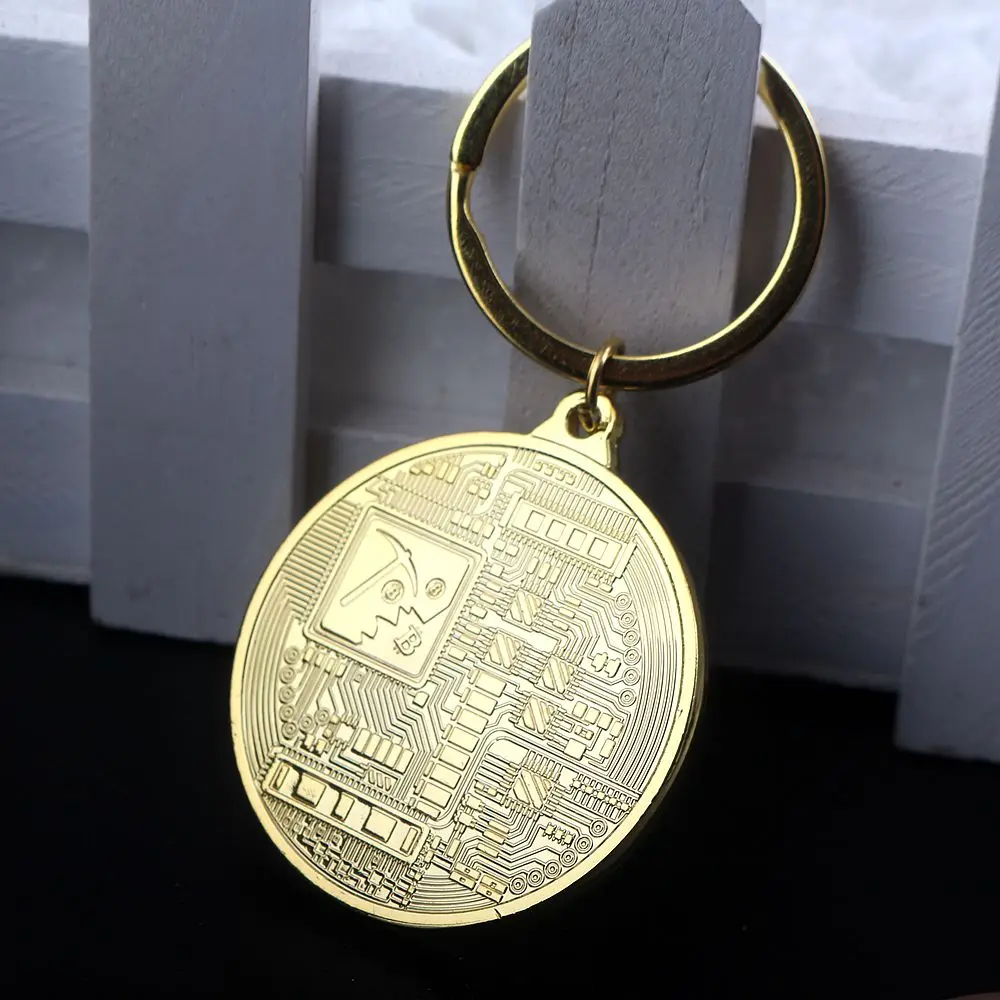 Новейший Биткойн-брелок музыкальная группа брелок кулон для женщин и мужчин ювелирные изделия