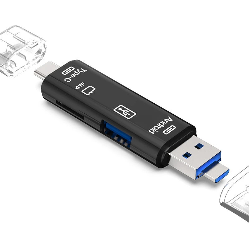 Type C Micro USB TF кард ридер 2 0 OTG адаптер для MACBOOK samsung Galaxy S5 S6 S7 Edge S8 S9 Plus huawei