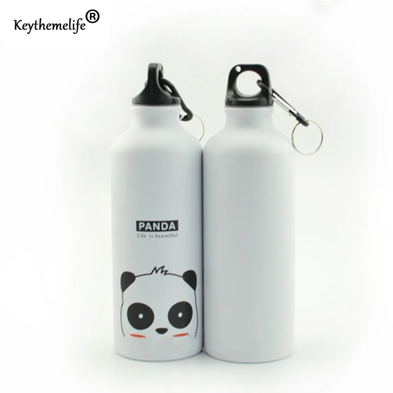 1 шт. бутылка для воды 500 мл портативный алюминиевый сплав Материал 6 животных
